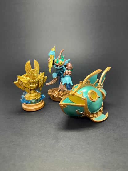 Deep Dive Gill Grunt, Reef Ripper Vehicle & Sea Trophy - SuperChargers